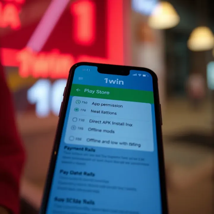 Overview of the 1win betting dashboard showing available betting options and account features